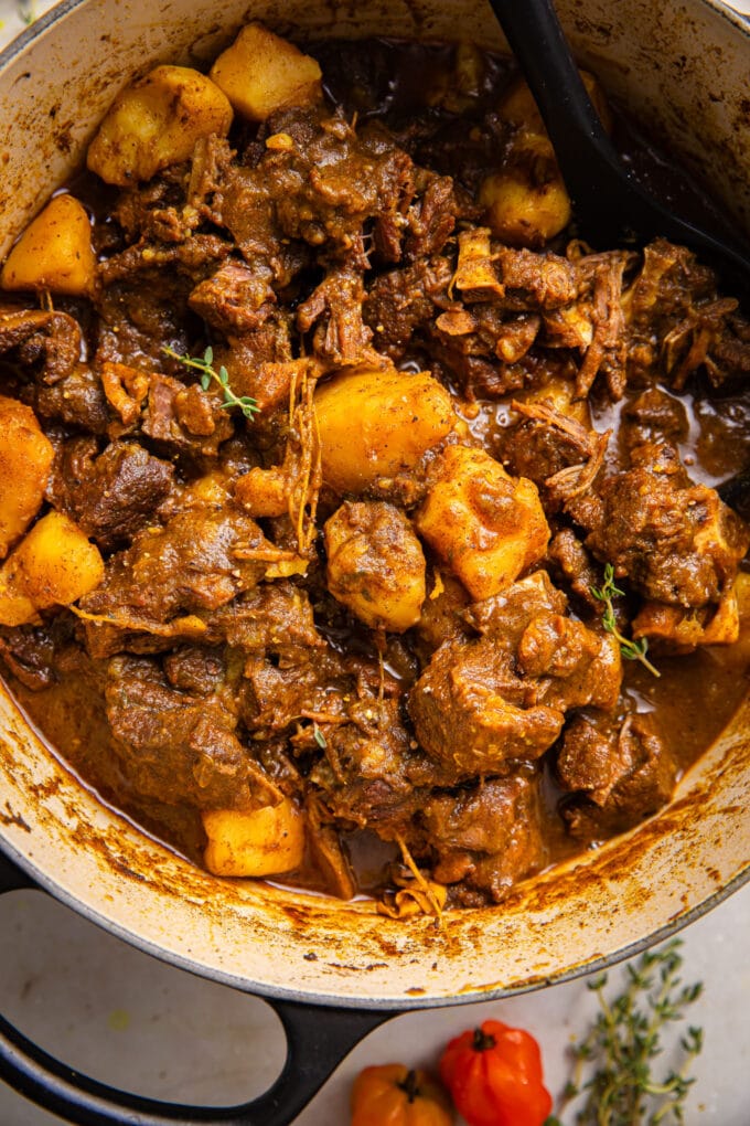 Curry Goat (Goat Only) - Pete's Jamaican Restaurant