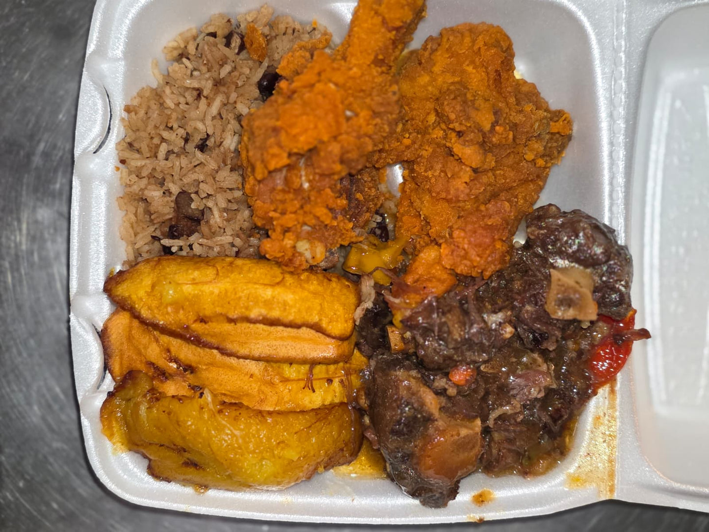Fry Chicken & Oxtail