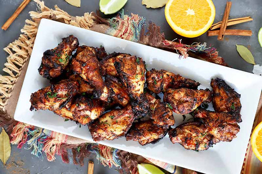 6 Wings Combo (Fried or Jerk) - Pete's Jamaican Restaurant 