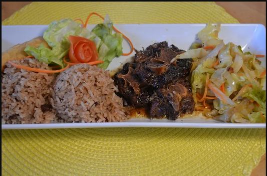 Oxtail Meal - Pete's Jamaican Restaurant 