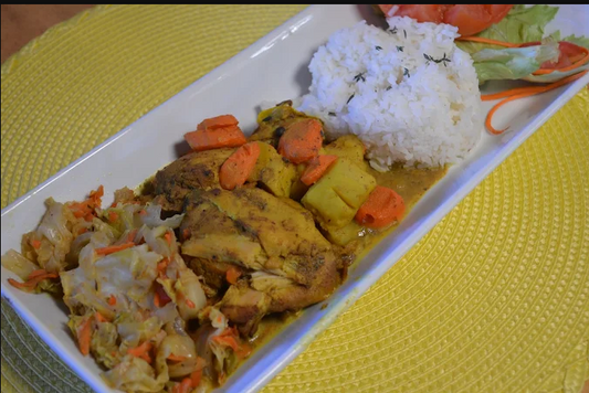Curry Chicken Meal - Pete's Jamaican Restaurant 