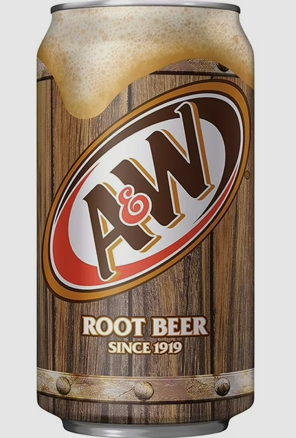 A&W Root Beer Soda Pop - Pete's Jamaican Restaurant 